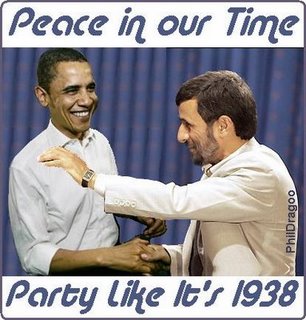 Obama and Ahmadinejad party like 1938